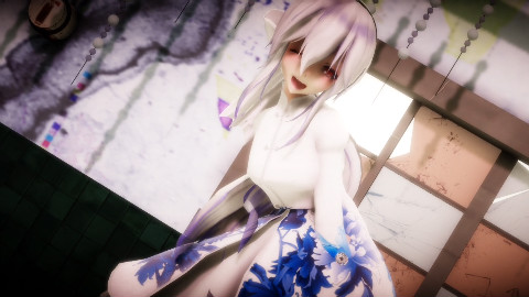 【MMD】可爱青花瓷弱音 Apple Pie